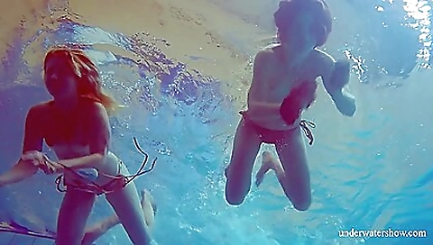 Balkan teens 18+ Marusia And Melisa Darkova Underwater Balkan teens 18+ Marusia And Melisa Darkova Underwater